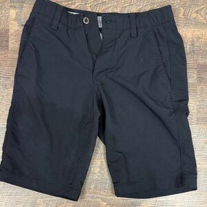 Under Armour Men's Black Flat Front Shorts